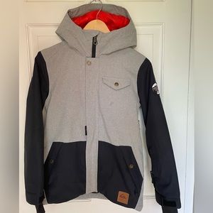 Quicksilver Boy’s ski/snowboarding coat. Size 10 boys